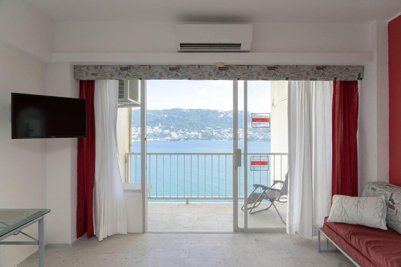 Suite Frente Al Mar En Torres Gemelas Acapulco Luaran gambar