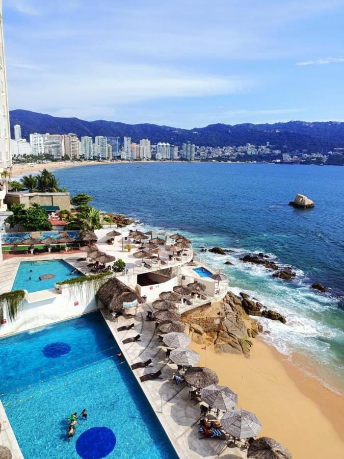 Suite Frente Al Mar En Torres Gemelas Acapulco Luaran gambar